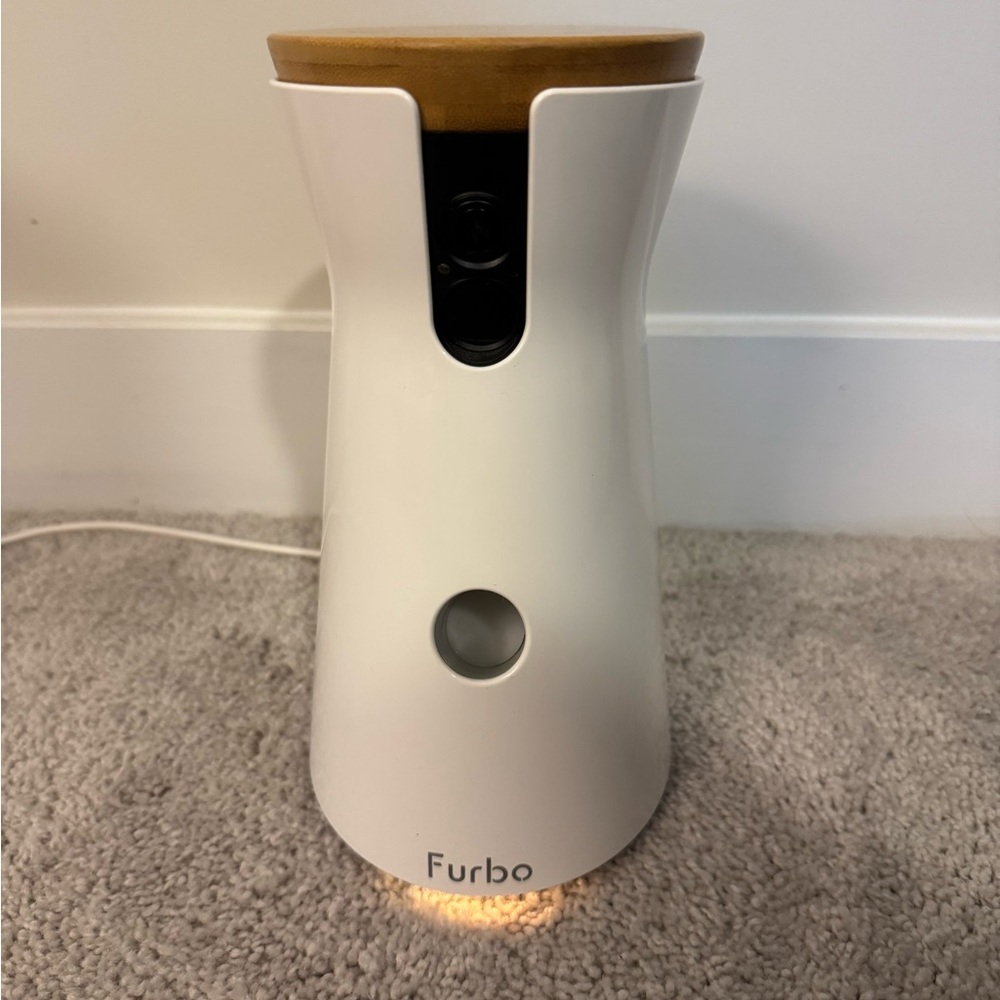 White Pet Camera